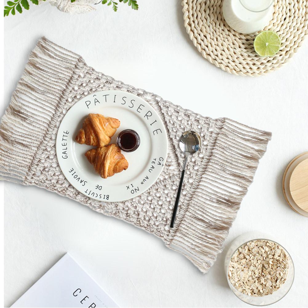 Macrame Placemats Heat-Resistant