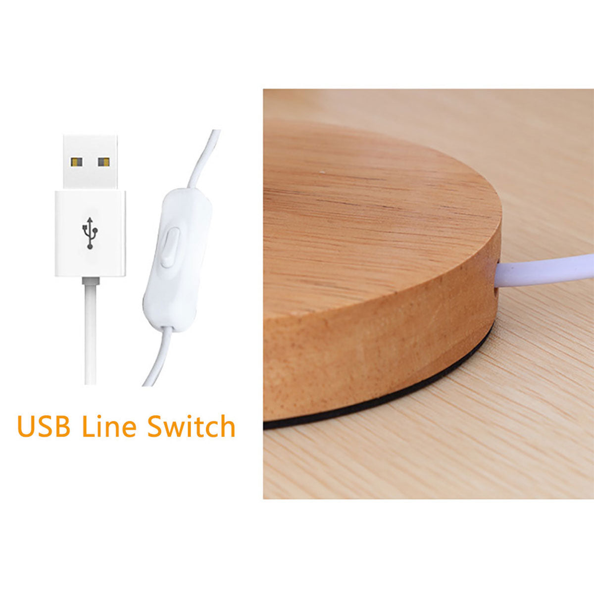 USB Bedside Lamp